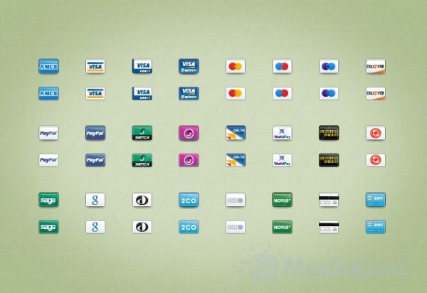 Credit Card 32px Icons
