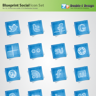Blueprint Social Icons